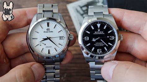 grand seiko hi beat vs rolex explorer|rolex explorer vs 214270.